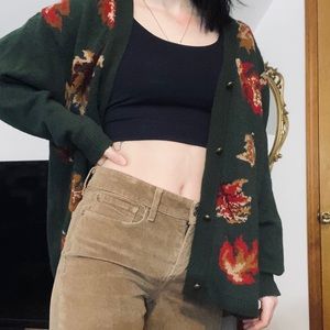 Fall Leaves Cardigan